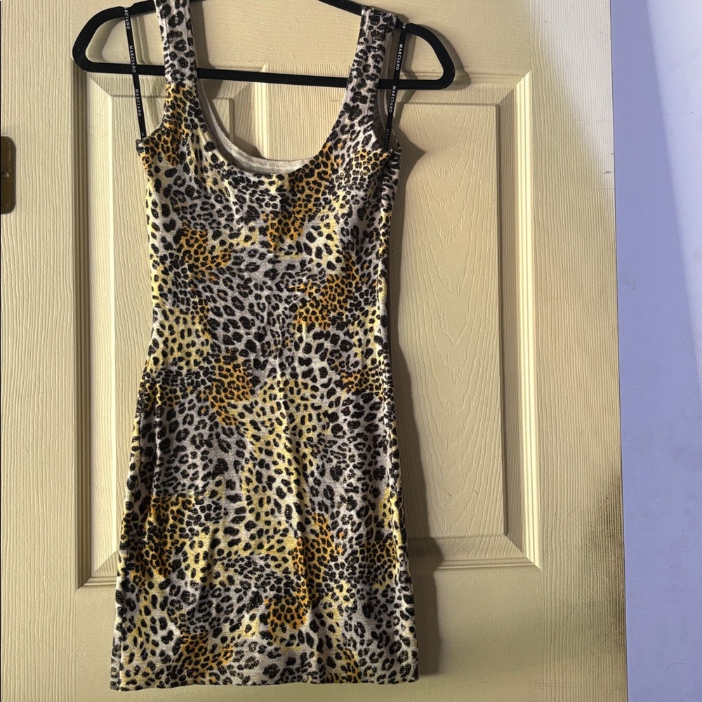 Marciano Animal Print Dress - Picture 3 of 3
